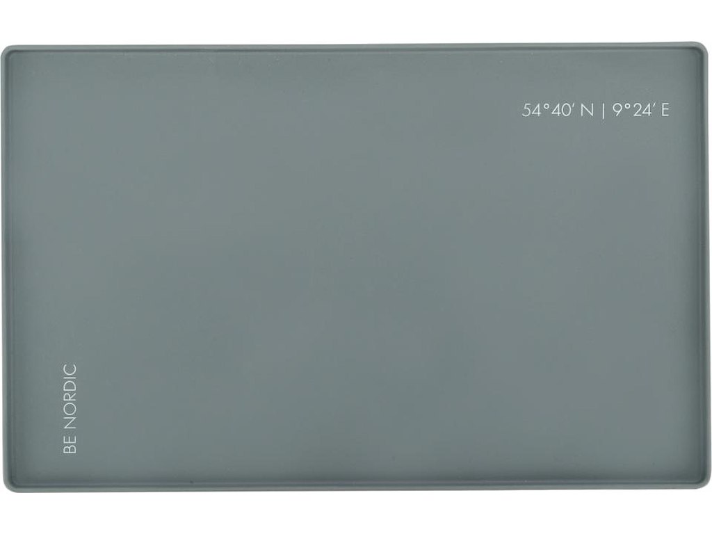 Trixie BE NORDIC Skålunderlag 60 x 40 cm – Grå Silikone