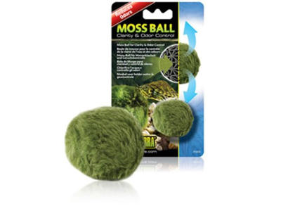 Exo Terra Syntetisk Mosbold Ø4 cm – Fugtbevarende Terrariedekoration til Krybdyr og akvarier