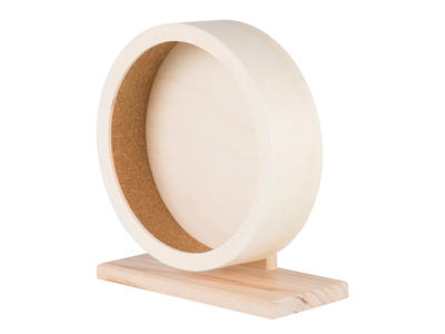  Hamsterhjul i træ, ø 21 cm