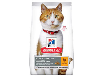 SP Feline YoungAd Sterilised Chicken 3kg
