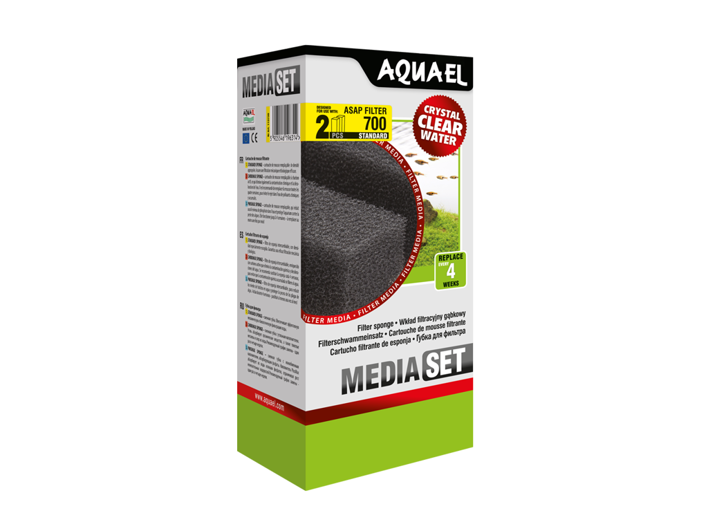 Svamp asap 700 Media Set 2 stk