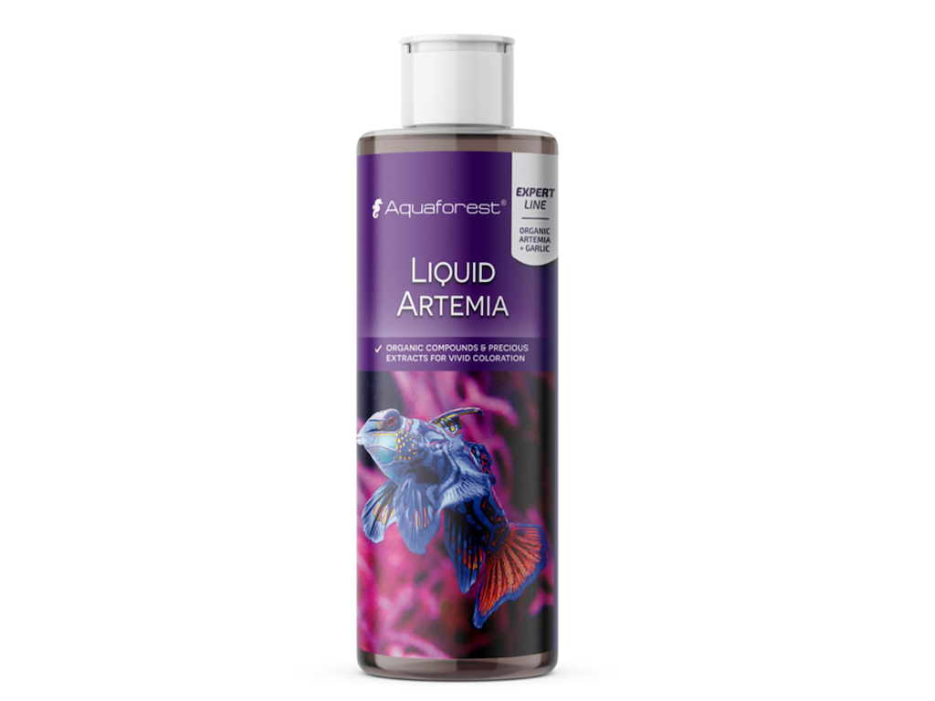 Aquaforest Liquid Artemia 250 ml – Flydende foder til saltvandsfisk og yngel