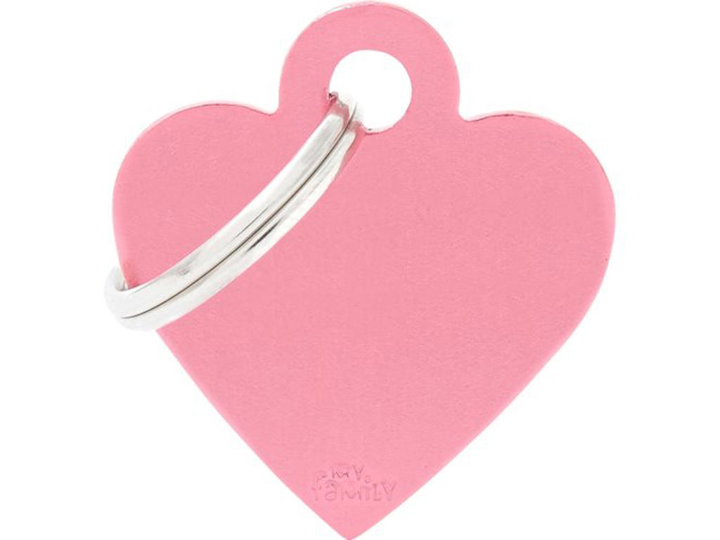 MY FAMILY PINK SMALL HEART 2,5 X 2 CM
