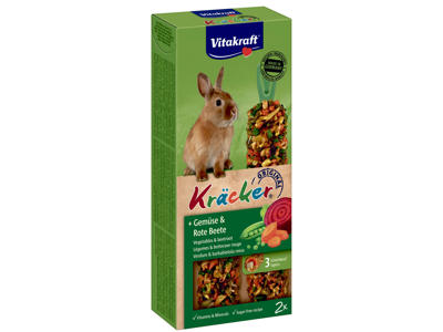 Kräcker Kanin grøntsager & rødbede