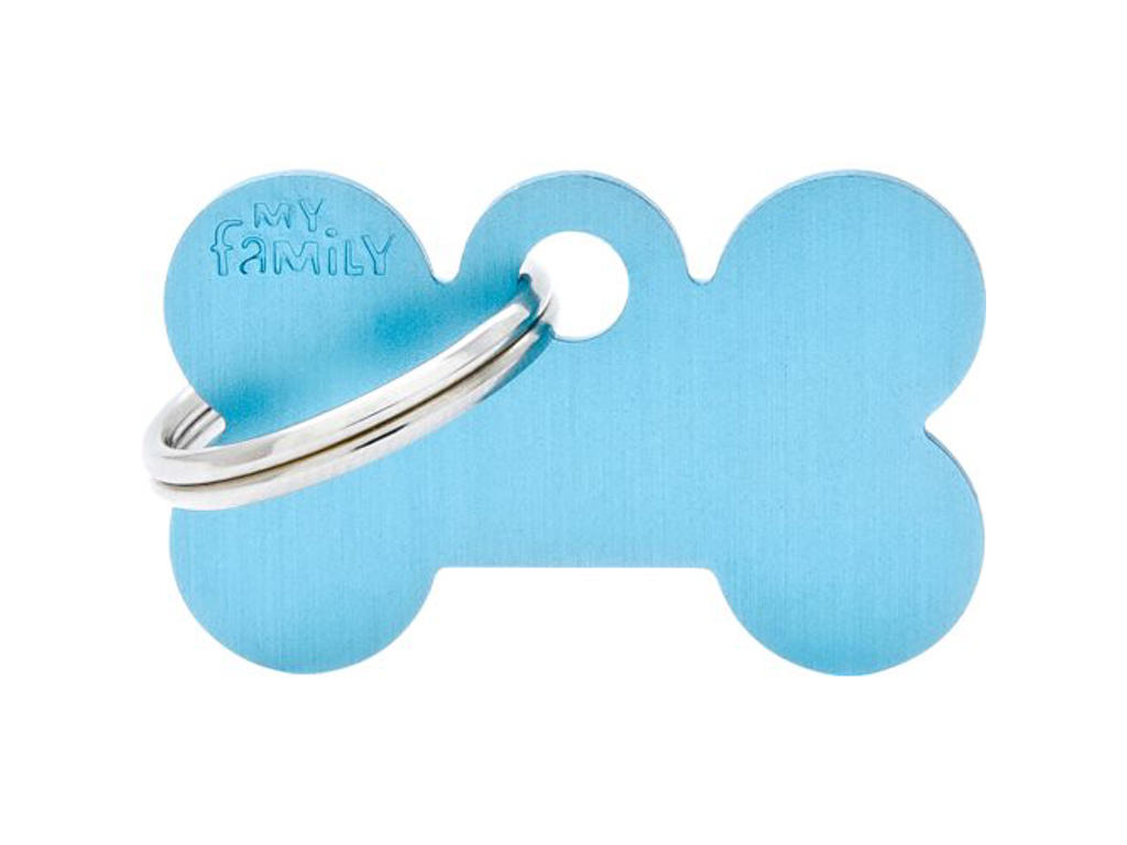 light blue small bone