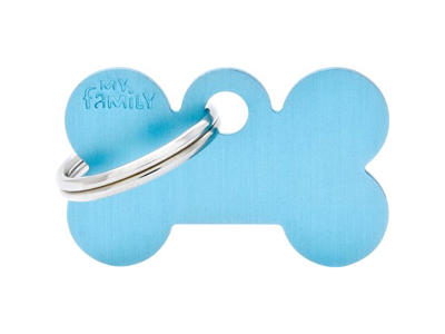 light blue small bone