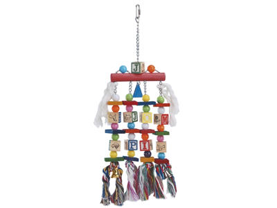 JUNGLELEGETØJ P & P 50X15CM TIL FUGLE