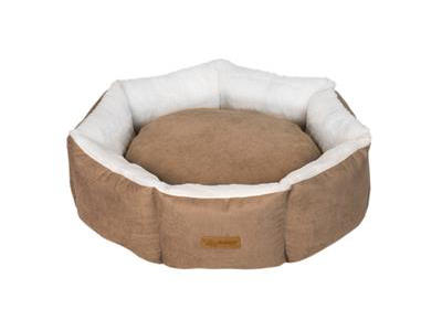 Hundeseng Cupcake S – Camel, 50 × 50 × 24 cm