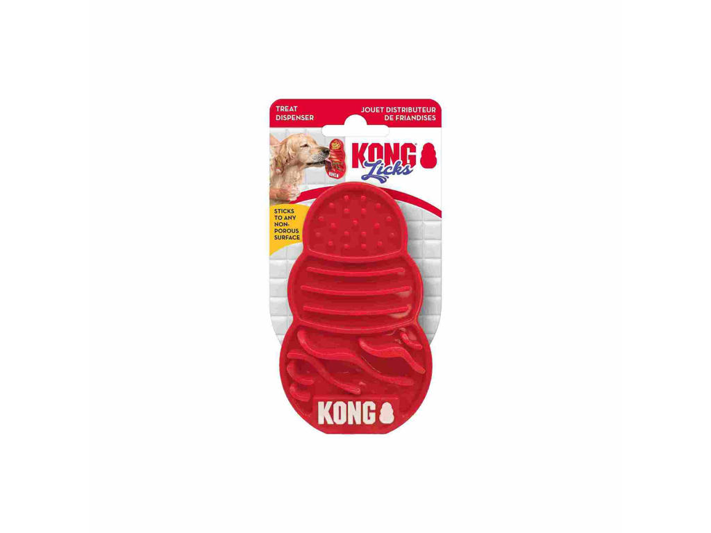 KONG Licks L – Slikkemåtte & Godbidsdispenser til Hund