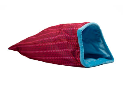 knitrende kattesovepose Copenhagen catsack Modern Cat