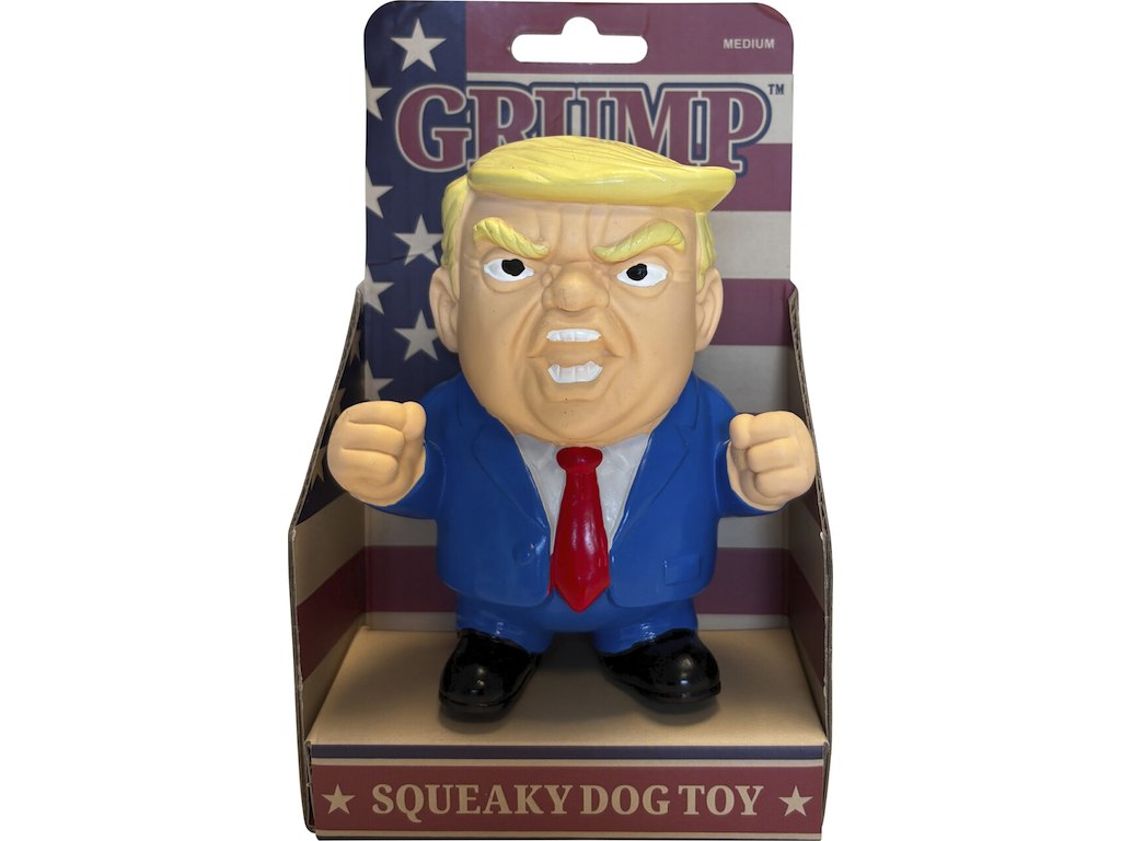 Grump Medium Squeaky Toy 12 cm – Pivelyd Legetøj til Hund