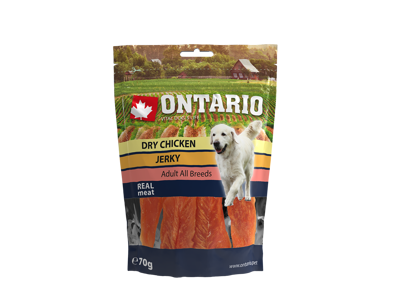 ONTARIO Snack tør kylling jerky 70g