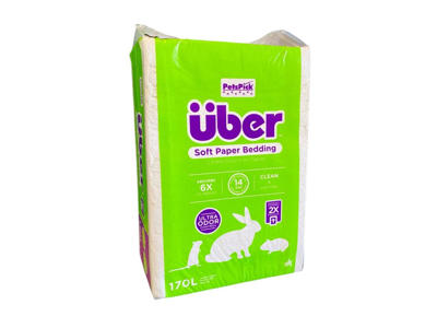 Über papirstøelse 170 L hvid