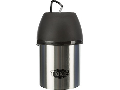 Trixie Rejseflaske med skål til hunde og katte – 300 ml
