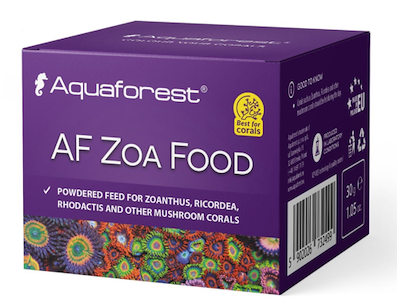 Aquaforest AF Zoa Food 30 g – Pulverfoder til Zoanthus, Ricordea og svampekoraller
