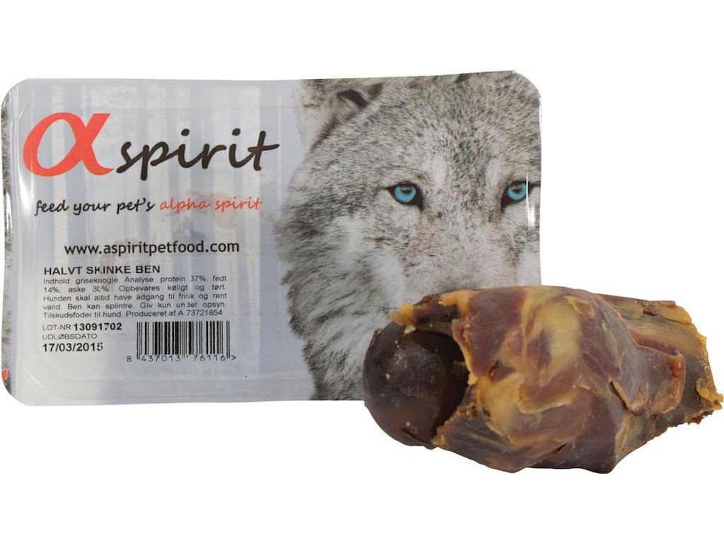 100% Spansk Serrano Skinkeben – Naturligt Tyggeben til Hund