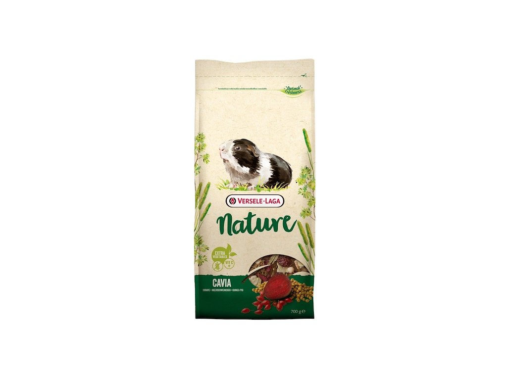 Versele-Laga Nature Cavia 700 g – Kornfrit Fuldfoder til Marsvin