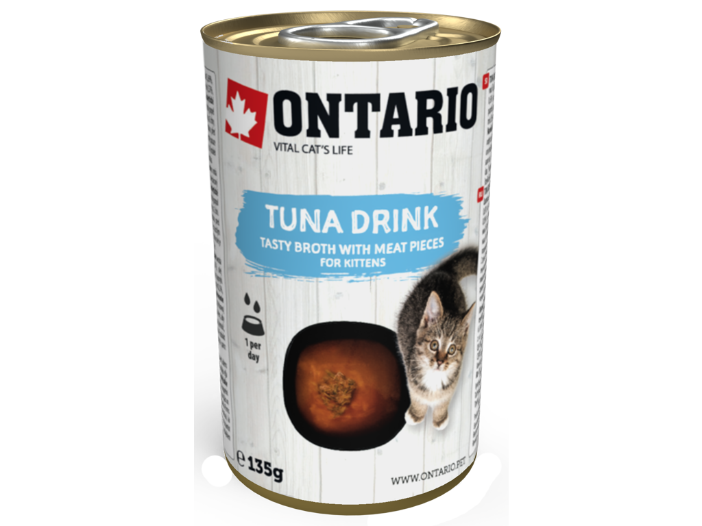 Ontario Kitten Drink Tuna 135g