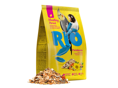 RIO Fældefoder til Parakit 1 kg – Frøblanding til Fældningsperioden