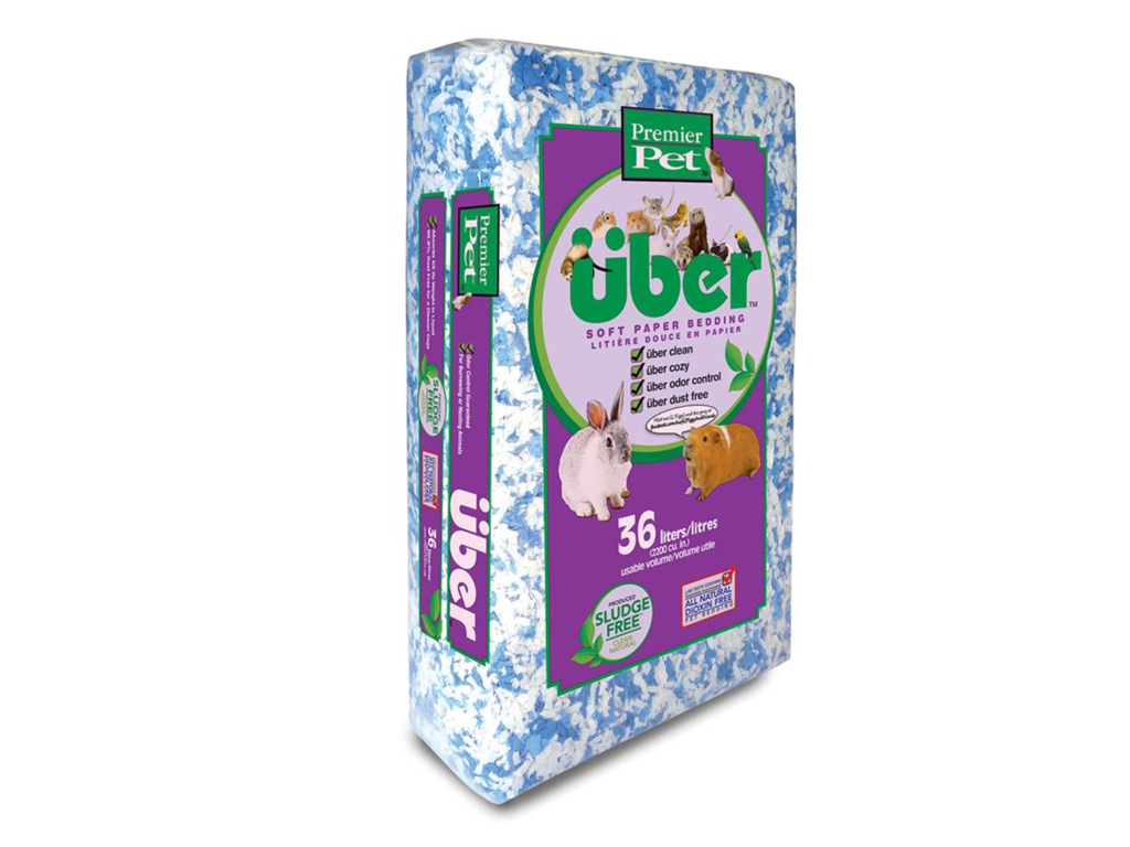 ÜBER Papirstrøelse 36 L Blå/Hvid