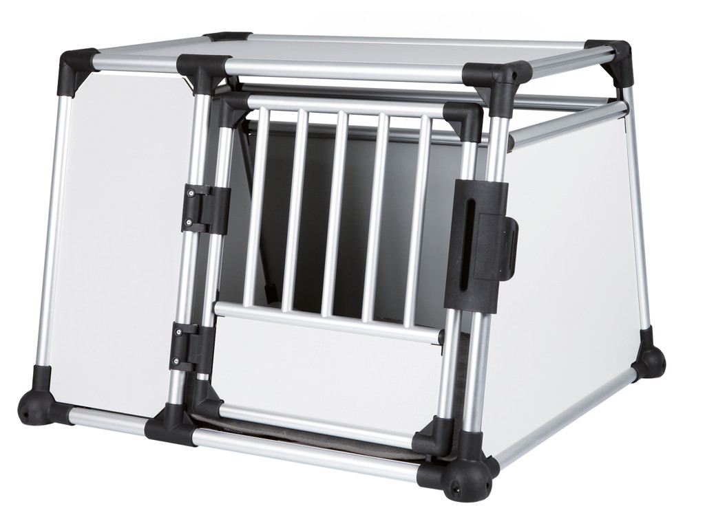 Trixie Transportbur Aluminium 93×65×81 cm Graphite – Sikker Hundeboks til Store Hunde