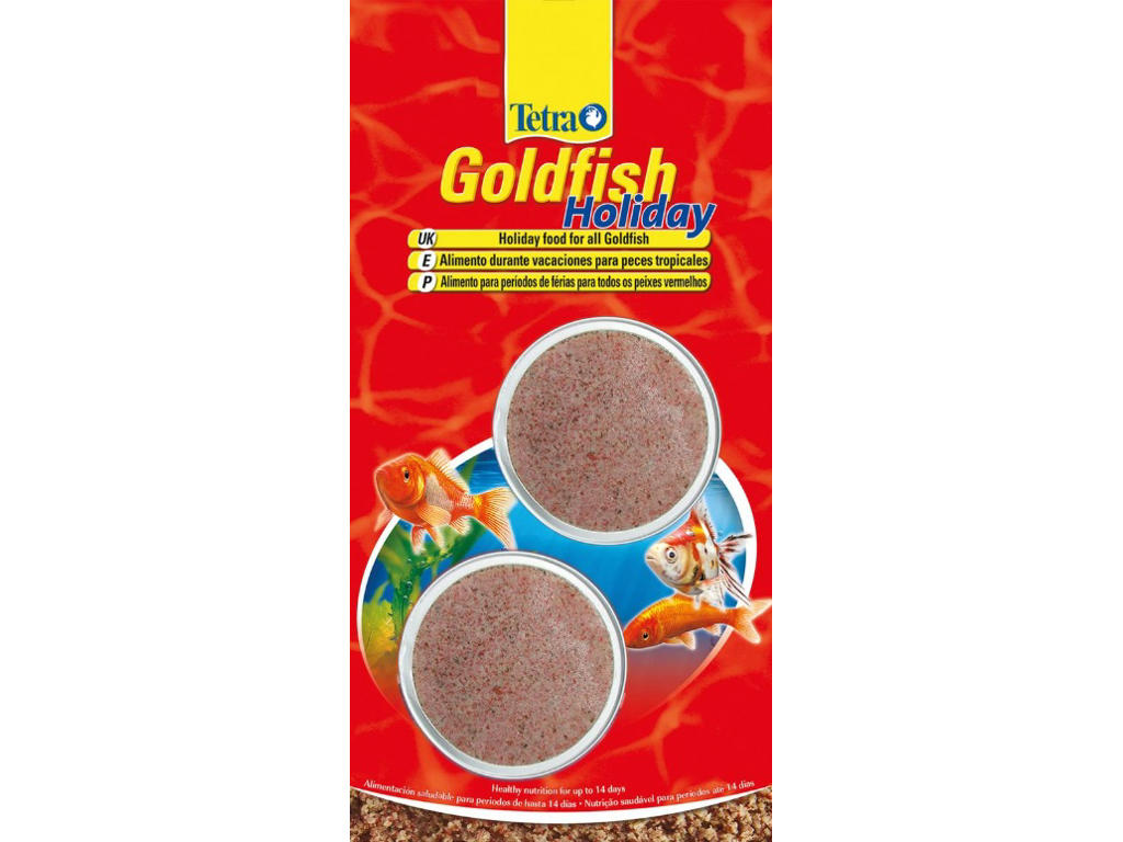 Tetra Goldfish Holiday 2x12g