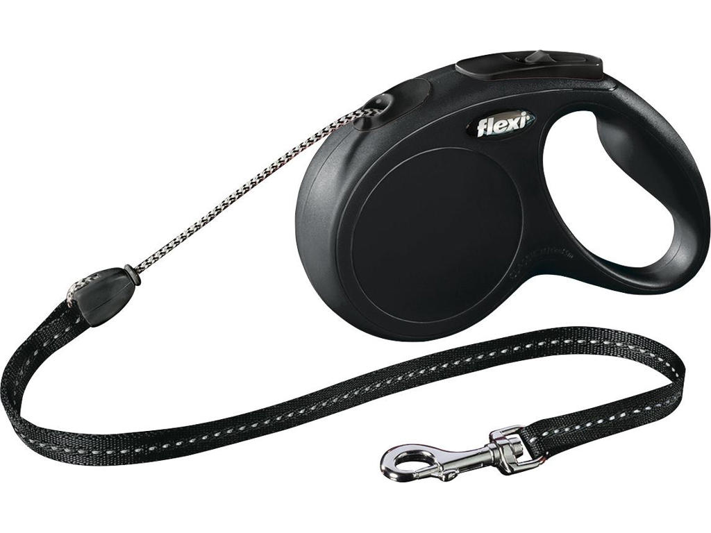 flexi New Classic snor M, 5M, 20KG, sort