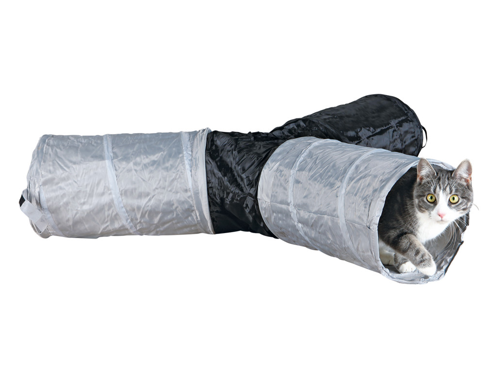 Legetunnel for katte, 3 delt