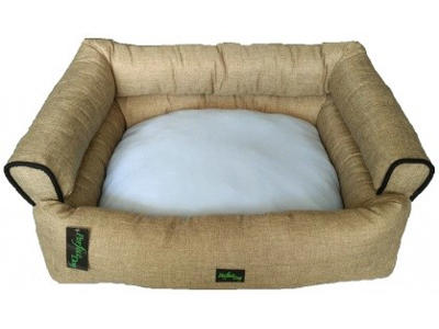 Perfect Dog Hundesofa Beige 70×60×27 cm med Vendbar Kølepude