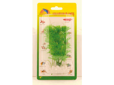 PLastikplante 10 cm. Grøn ambulia