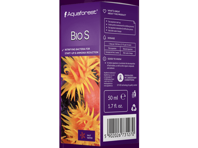Aquaforest Bio S 50 ml – Nitrificerende bakterier til akvarie