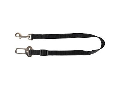 Bilsele Connector KURA M – 45–70 cm – Sort – Sikkerhedssnor til hund i bil