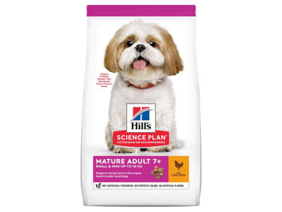 Hill's Science Plan Small & Mini Mature Adult 7+ med Kylling – 3 kg