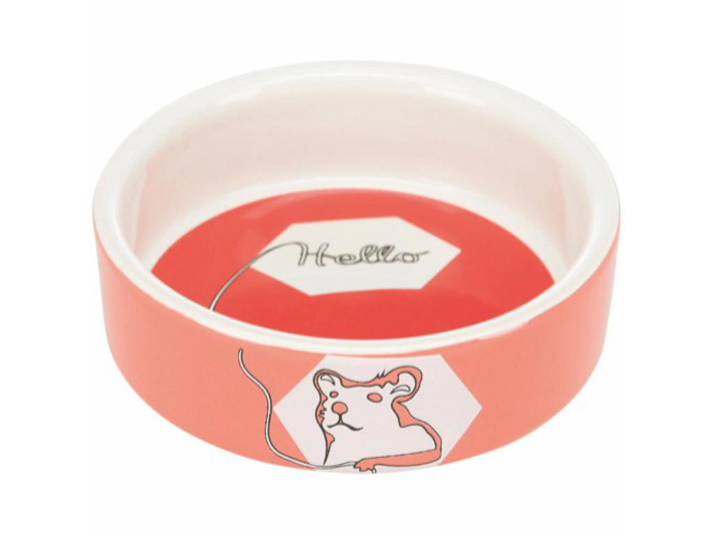 Skål, comic hamster, keramik