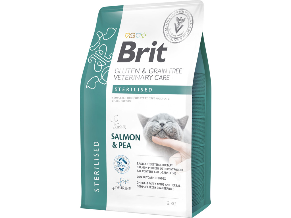 Brit GF Veterinary Care Cat Sterilised 2 kg