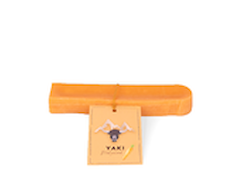Yaki Gulerod L 110-120 g – Proteinrig Vegetarisk Tyggepind til Hunde
