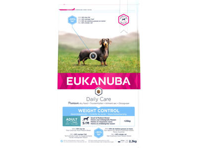 Eukanuba DailyCare Adult Small/Medium Breed Weight Control 2,3 kg