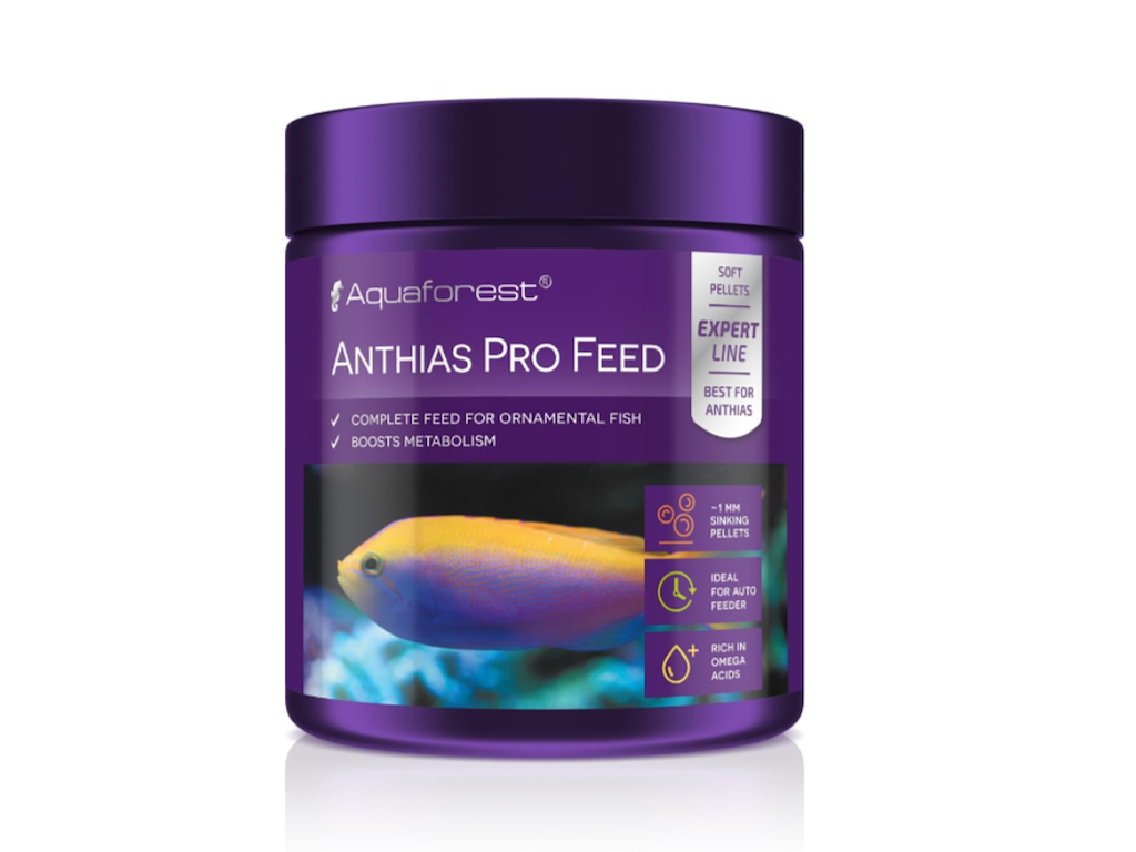 Aquaforest AF Anthias Pro Feed 120 g – Premiumfoder til Anthias og Kødædende Saltvandsfisk