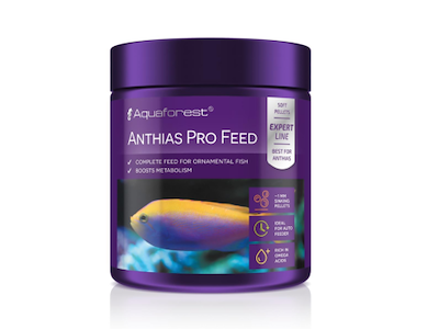 Aquaforest AF Anthias Pro Feed 120 g – Premiumfoder til Anthias og Kødædende Saltvandsfisk