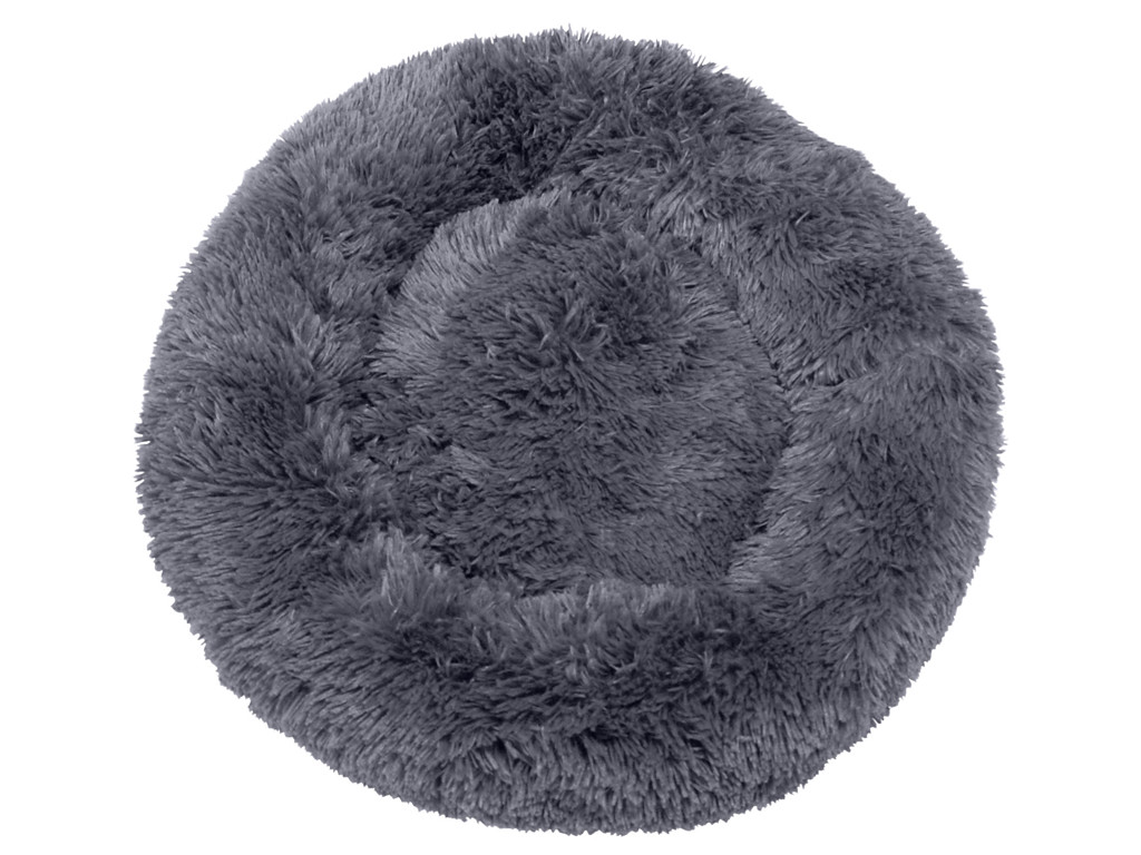 Fluffy Hundeseng M, Koksgrå 76,5x76,5cm