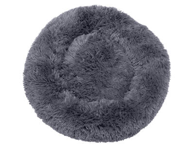 Fluffy Hundeseng M, Koksgrå 76,5x76,5cm