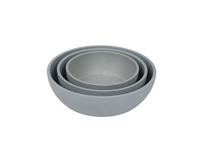 District 70 bamboo dog bowl M - ice blue