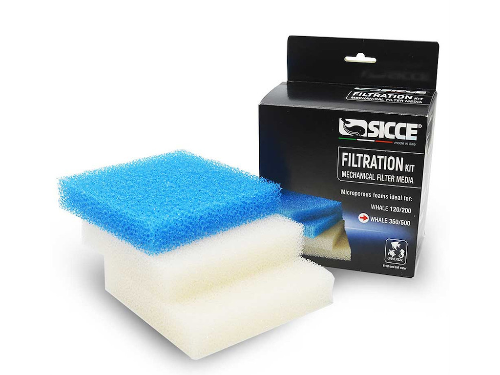 Sicce Udskiftningssvamp til Whale 350 og 500 – Filtermedium til Eksternt Spandfilter