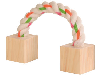 Bomuldslegetov m.træklodser 20 cm