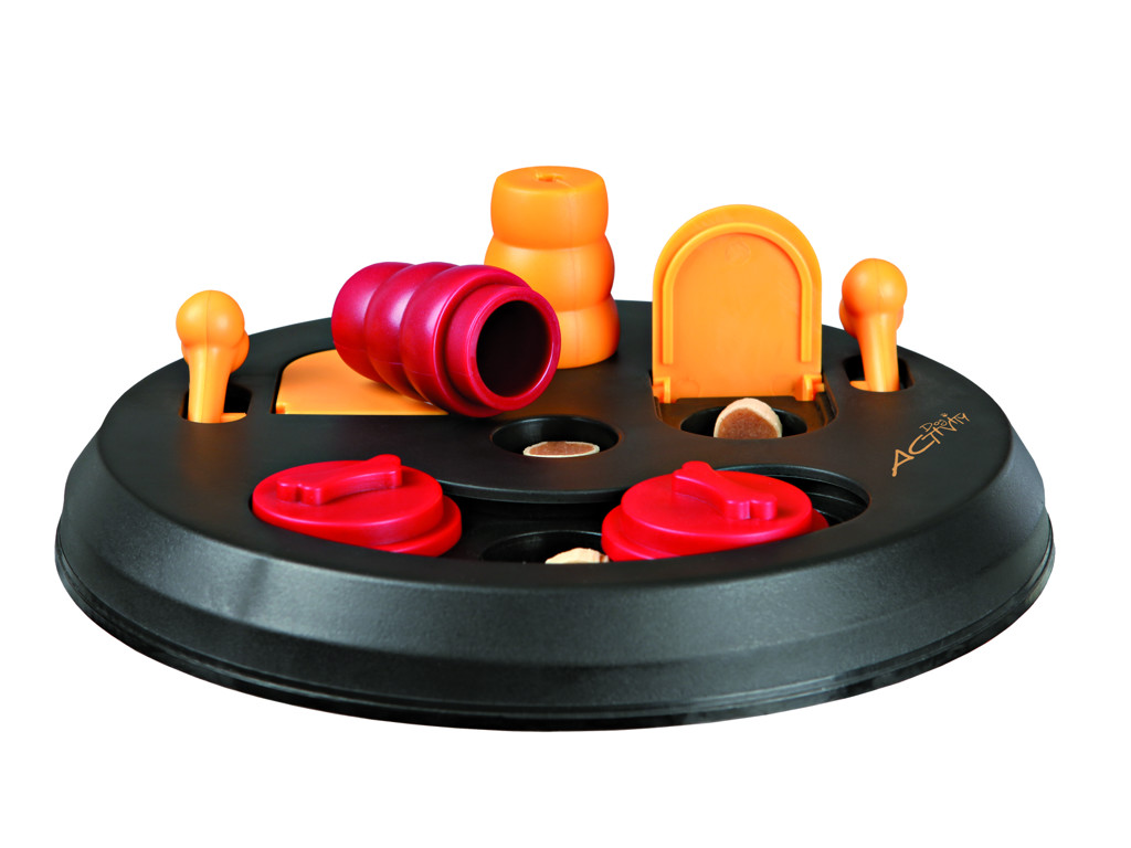 Dog Activity Flip Board, ø 23 × 3 cm