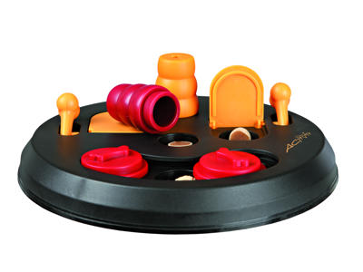 Dog Activity Flip Board, ø 23 × 3 cm