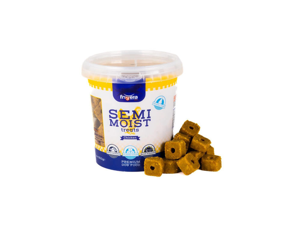 Semi-Moist Treats Kylling 500 g
